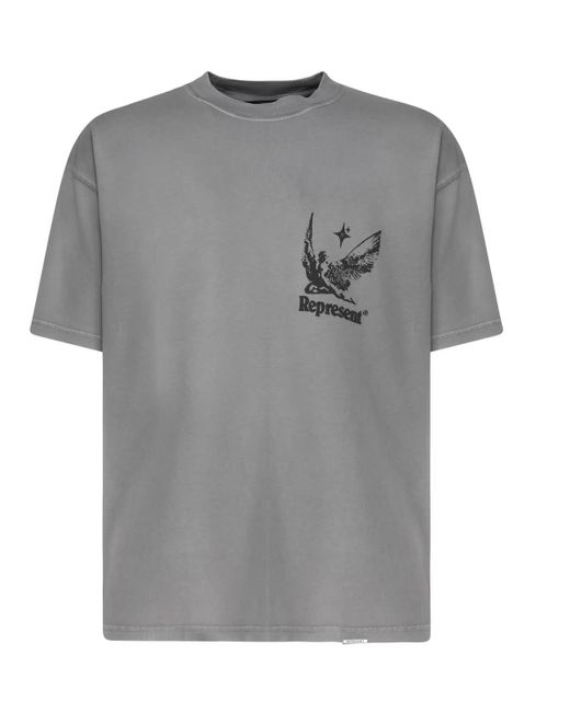 Represent Gray T-Shirt Spirit Of Summer for men