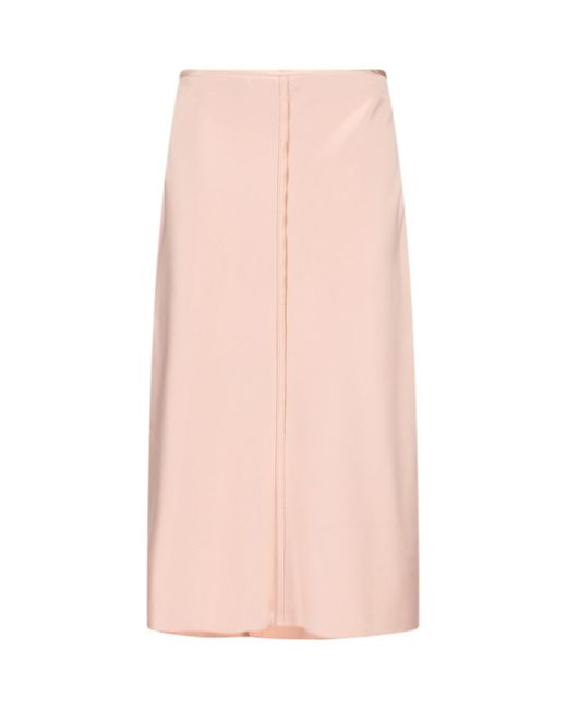 AMI Pink Ami Skirts Polyester