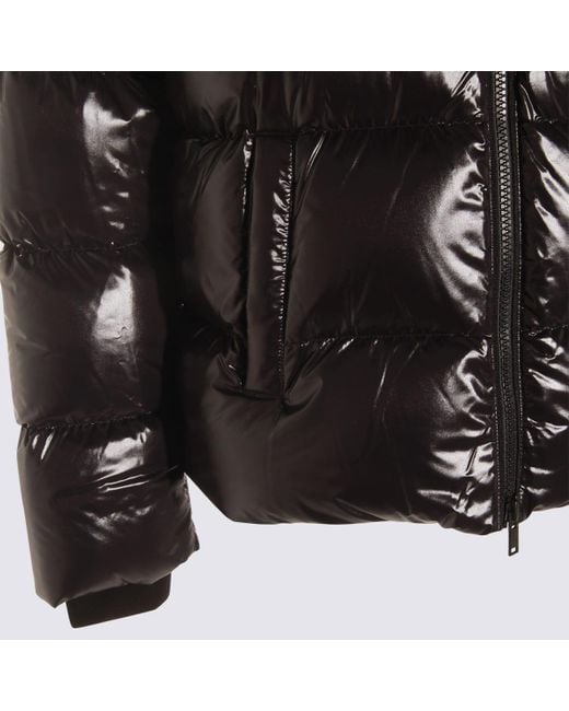 Moose Knuckles Black Down Jacket for men
