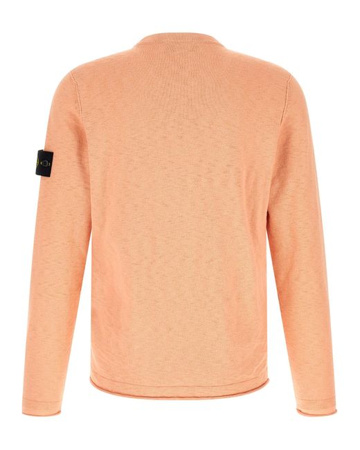 Stone Island Pink '5100052' Sweater for men