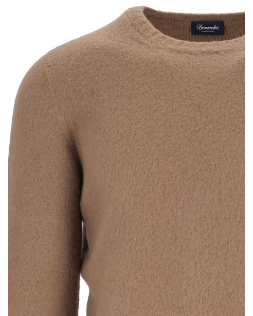 Drumohr Natural Sweater for men