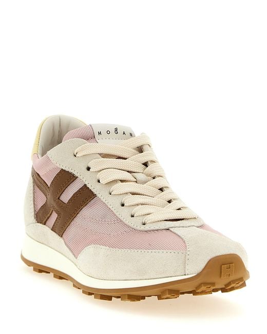 Hogan White Athletic Sneakers