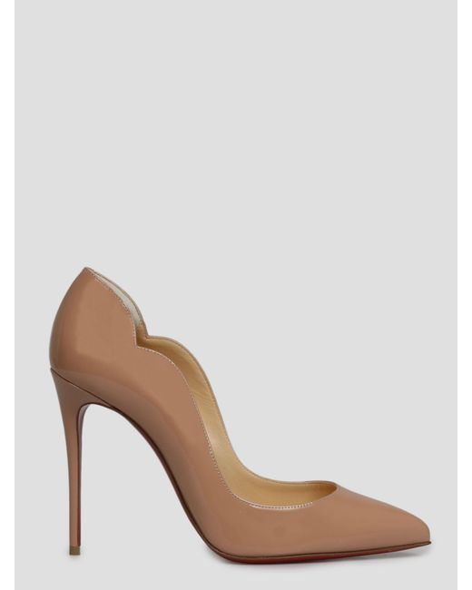 Christian Louboutin Brown Hot Chick Pumps