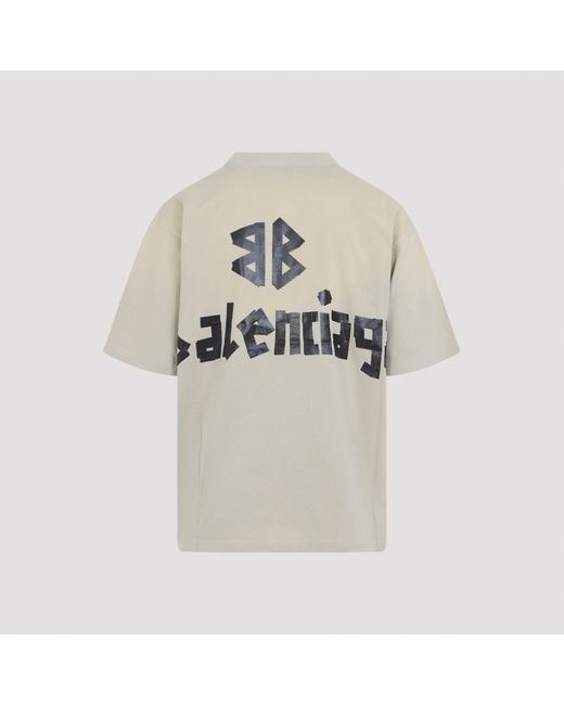 Balenciaga Gray Tshirt for men