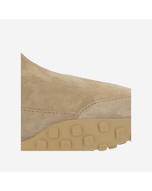 Jil Sander Natural Suede Leather Sneakers Trainers