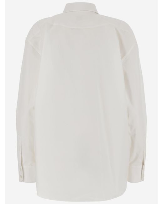 Saint Laurent White Shirt Cotton