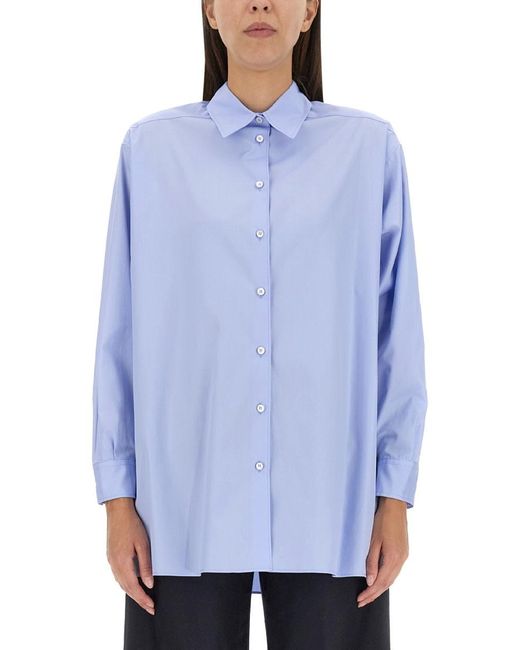 Aspesi Blue Regular Fit Shirt