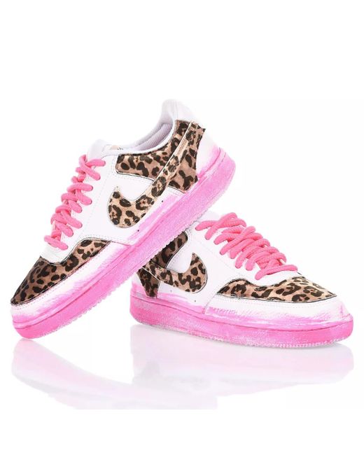 MIMANERA Pink Nike Shock Leo Custom