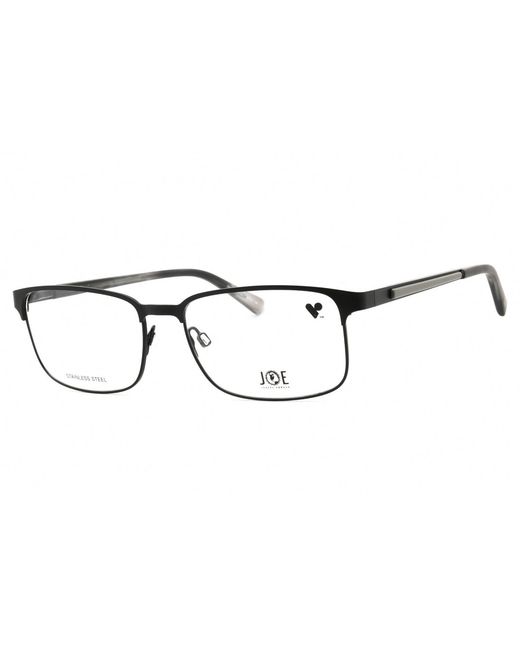 JOE OPTICAL Black Joe Optical Joe4082 Metal Rectangle Eyeglasses