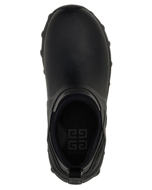 Givenchy Black 'Bogs' Low Ankle Boots for men