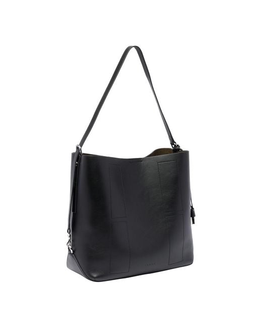 Hogan Black Medium Hocket Hobo Bag