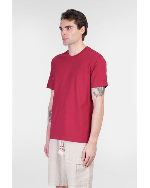 Mc2 Saint Barth Red Dover L T-Shirt for men