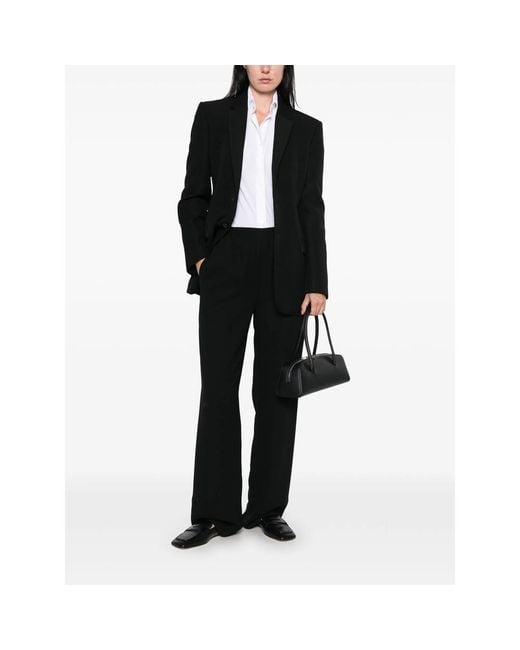Mazzarelli White Long-Sleeved Shirt Polyamide