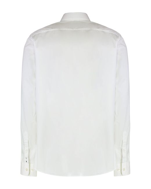 Boss White Slim Fit Shirt for men