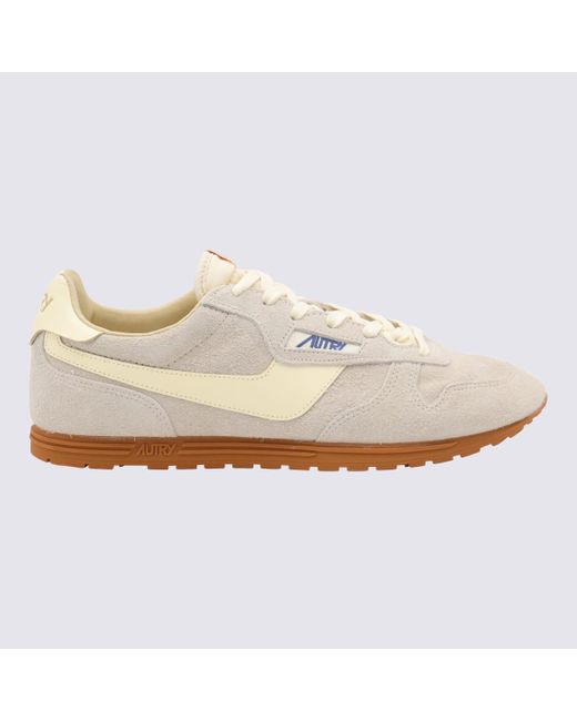 Autry White Windspin Sneakers for men