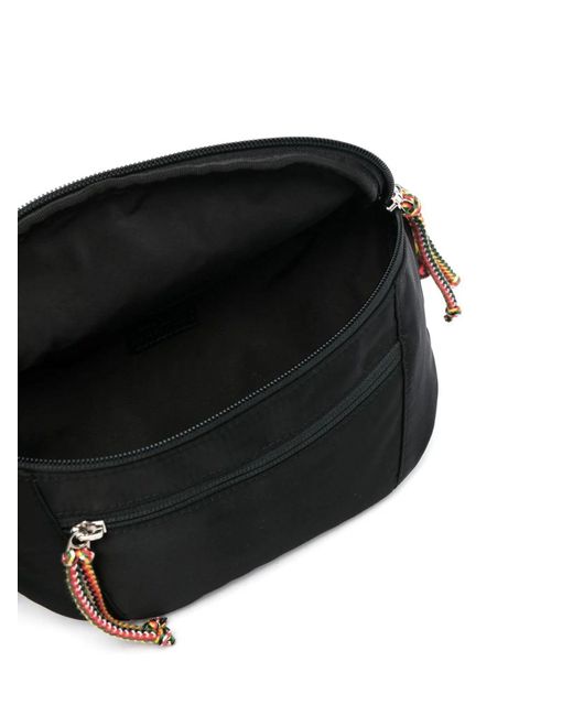 Lanvin Black Small Curb Belt Bag for men