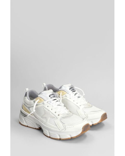 Golden Goose Deluxe Brand White Light Star Sneakers for men