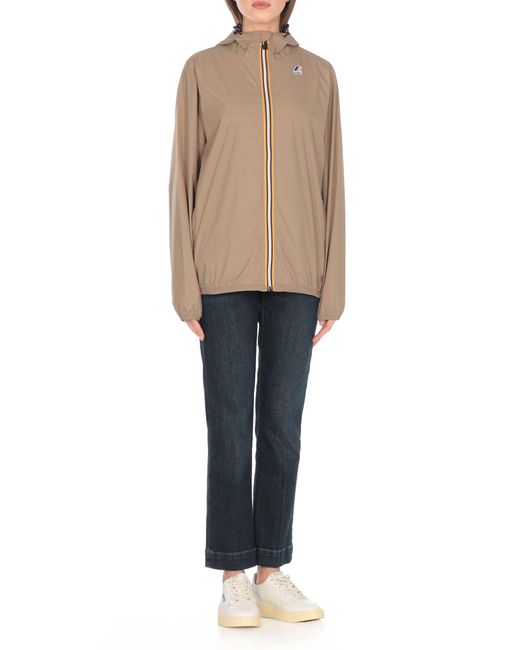K-Way Brown Le Vrai 4.0 Claude Jacket