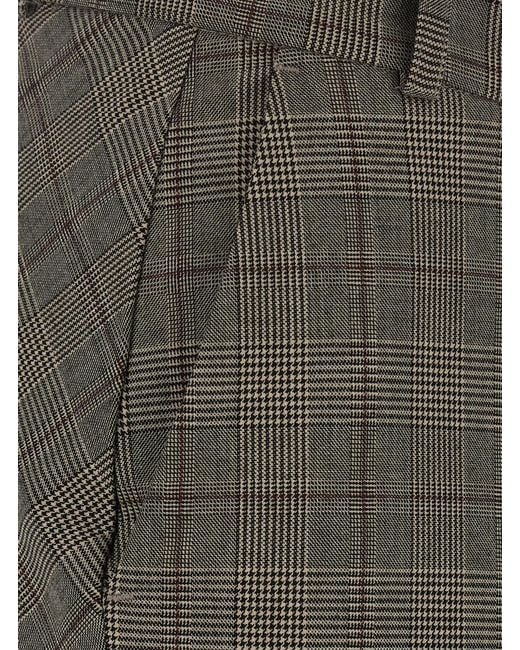 Pinko Green Skirt Wool-Blend Polyester
