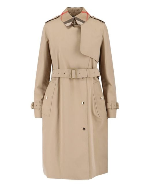Burberry Natural Castleford Trench Coat