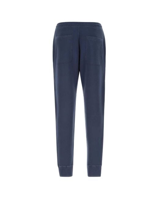 Tom Ford Blue Cotton Joggers for men