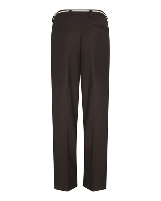 State of Order Black Trousers for men