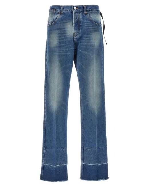N°21 Blue Pleated Jeans
