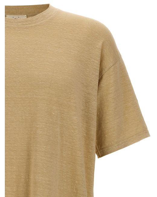 Ma'ry'ya Natural Linen T-Shirt for men