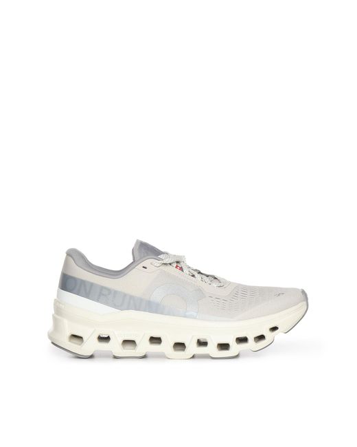 On Shoes White Sneakers Recycled Polyester for men