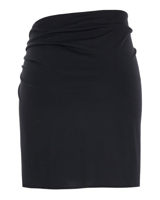 スカート Versace Tailored Stretch Wool Midi Skirt With Logo Detail Versace Tailored Stretch Wool Midi Skirt With Logo Detail - NWT