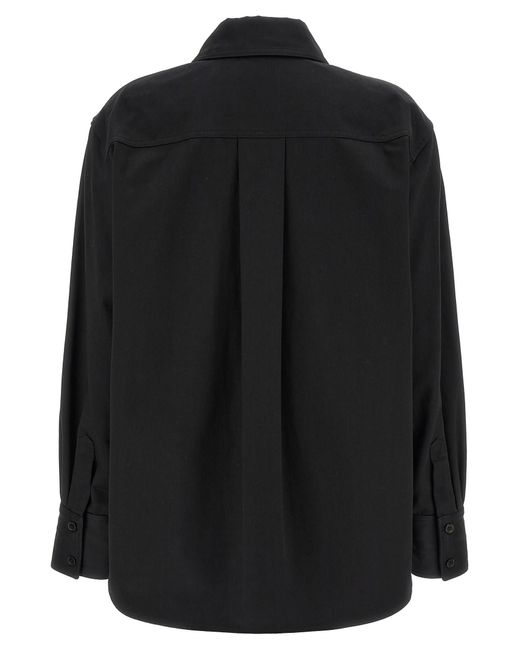 Saint Laurent Black Saharienne Shirt, Blouse