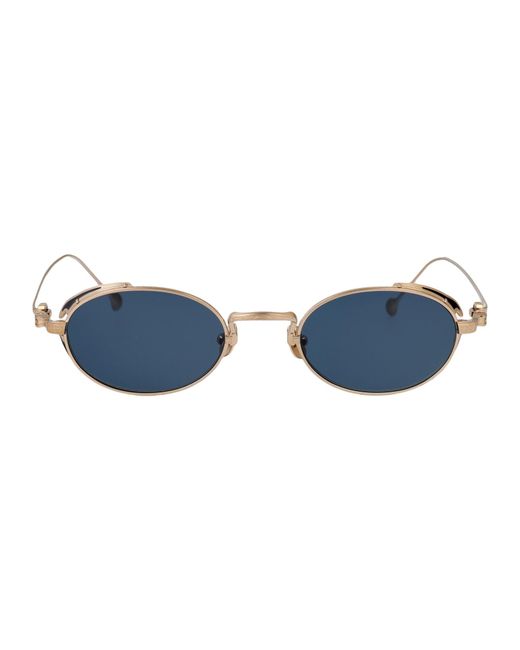 Matsuda Blue Metal Sunglasses