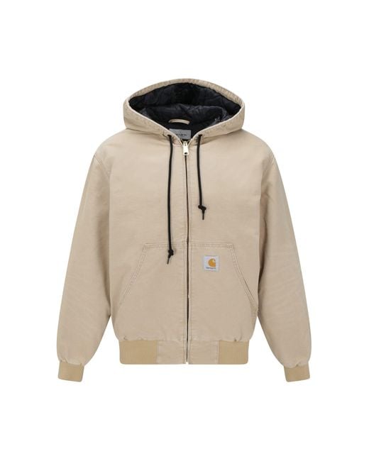 Carhartt WIP Jackets in Natural for Men | Lyst UK