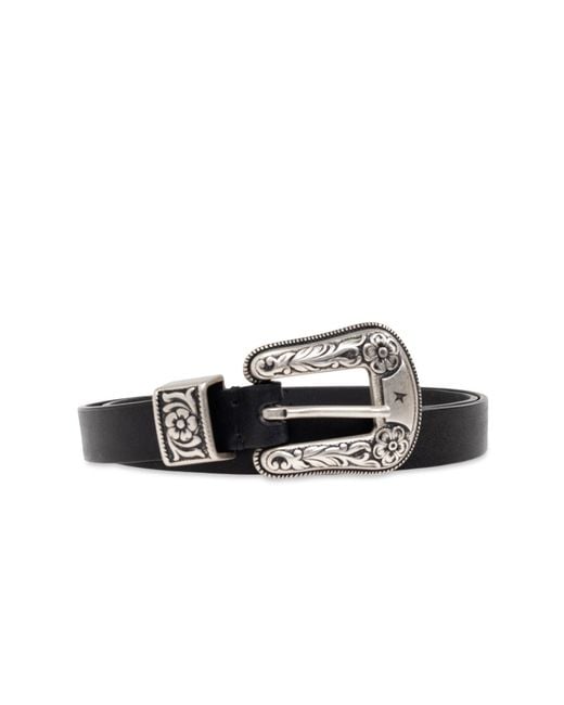 Golden Goose Deluxe Brand Black New Hip Lace Belt Accessories