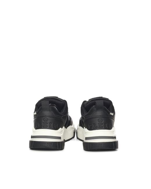 Philipp Plein Black New Predator Sneakers for men
