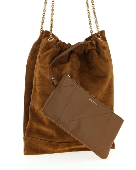 Saint Laurent Brown Jamie Small Crossbody Bag