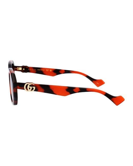Gucci Gg1535s Sunglasses in Red | Lyst