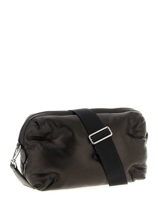 Maison Margiela Black 'Glam Slam' Crossbody Bag for men