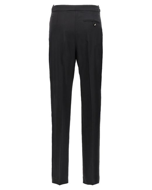 Nensi Dojaka Black 'Hearts' Pants
