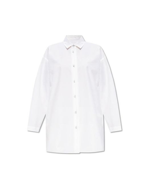 Jil Sander White Loose-Fitting Shirt