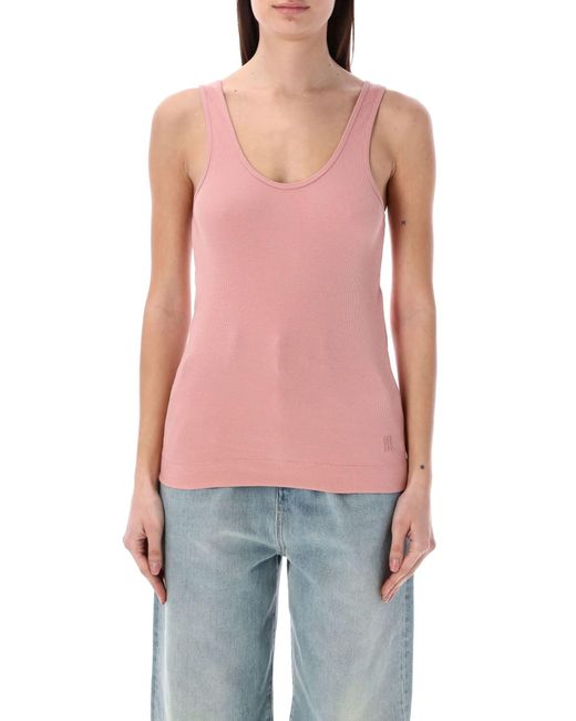 By Malene Birger Red Anisa Tank Top