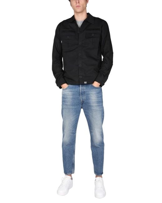 ArkAir Black Utility Shirt for men