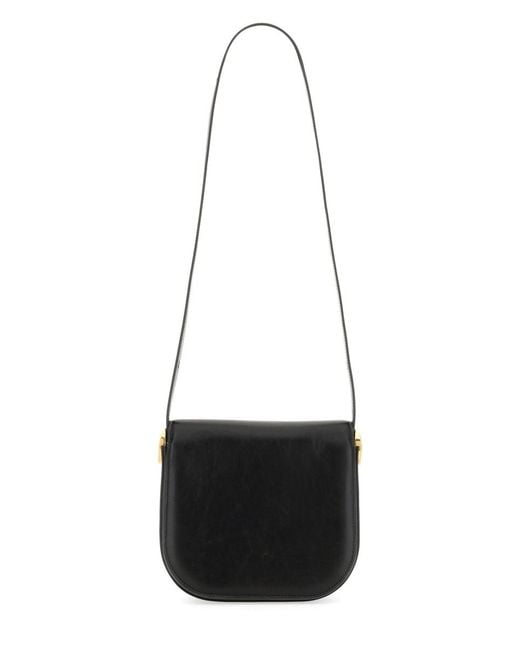 Jil Sander White Coin Shoulder Bag Leather