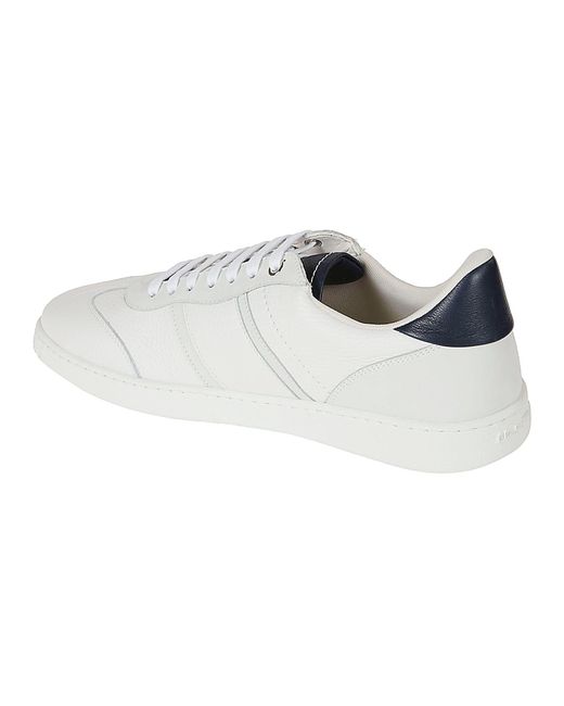 Ferragamo White Achille 1 Sneakers for men