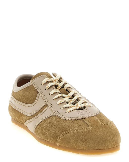 Dries Van Noten Brown Suede Sneakers