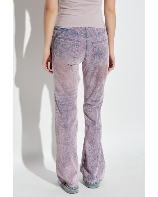 【送料&関税込】Diesel Pants P-nerv DIESEL Trousers P-Nerv in Purple | Lyst
