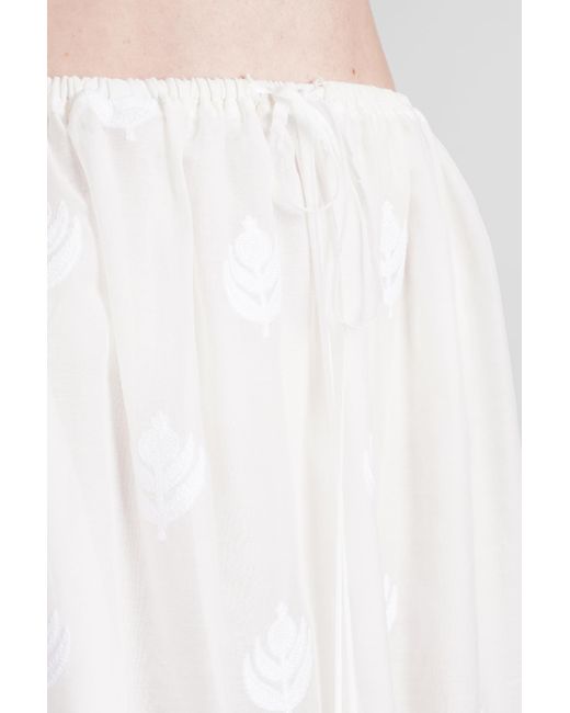 Holy Caftan White Gown Lev Skirt