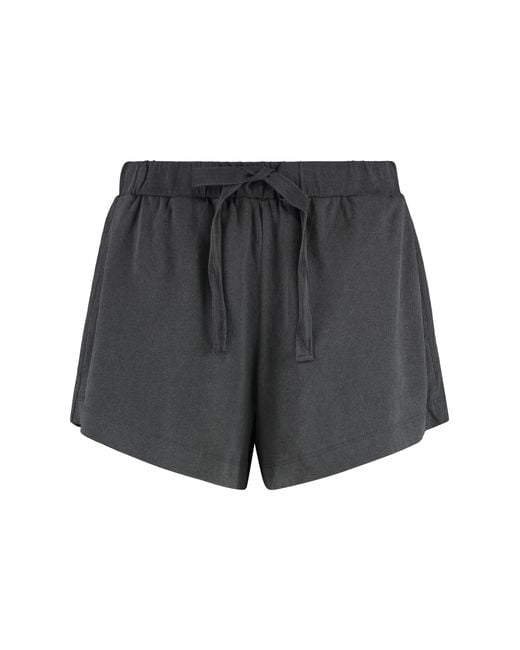 The Great Gray Cotton Shorts
