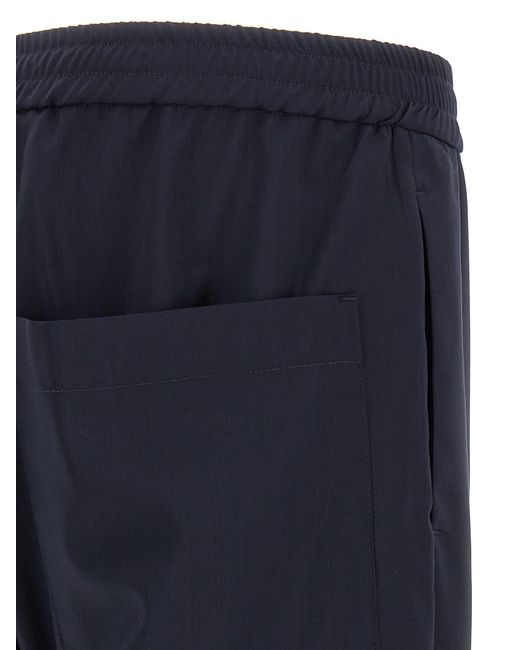 Barena Blue Bativoga Pants for men