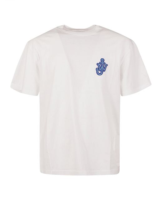 J.W. Anderson White Anchor Patch T-Shirt